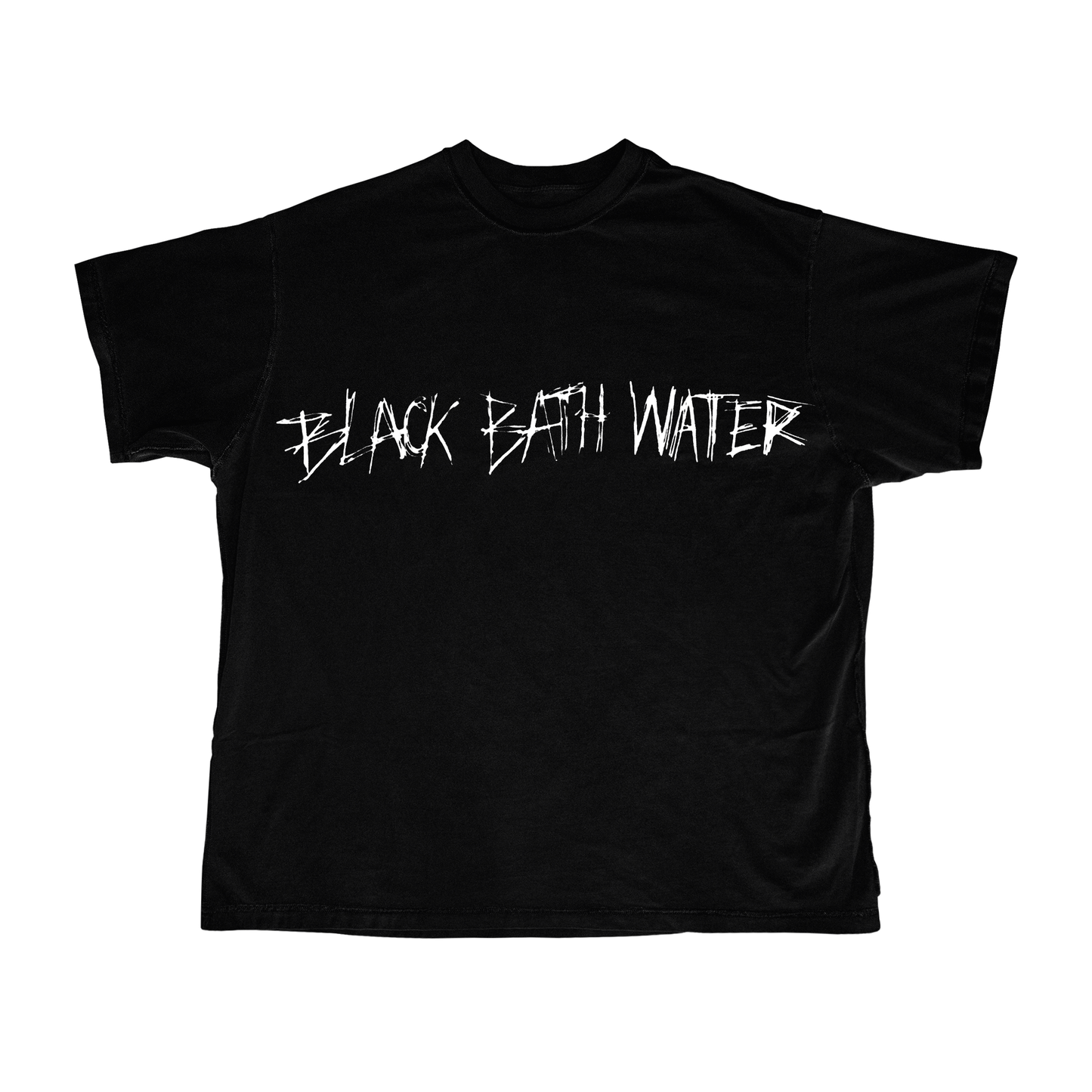 Black Bath Water Poem Tee
