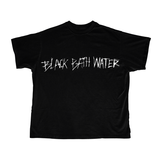Black Bath Water Poem Tee